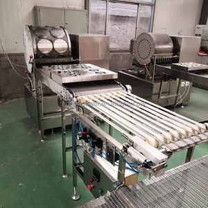 25-40CM Gas Snack Pancake <b>Maker</b> <b>Machine</b> Automatic Chapati Shawarma Spring Roll Making <b>Machine</b> With Cooling Fan - Product Image 5