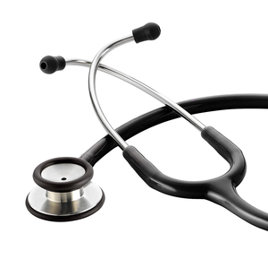 Stéthoscope médical portable à double tête en aluminium, homologué CE, avec tube en Y coloré, pour hôpital, clinique et domicile - Product Image 1