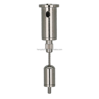Kit de suspension réglable autobloquant pour lustre avec pince de câble autobloquante pour panneau lumineux LED