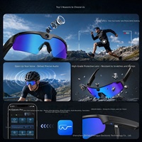 Lunettes anti-vent, anti-sable et anti-UV avec caméra de traduction IA, contrôle tactile et interaction vocale pour les voyages en extérieur M14