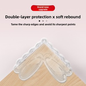 <span class=keywords><strong>Protection</strong></span> d'<span class=keywords><strong>angle</strong></span> de <span class=keywords><strong>table</strong></span>, de fenêtre, anti-collision, bande anti-choc, <span class=keywords><strong>protection</strong></span> de bord de sécurité, autocollant d'<span class=keywords><strong>angle</strong></span> souple, <span class=keywords><strong>protection</strong></span> en silicone à <span class=keywords><strong>angle</strong></span> droit - Product Image 4