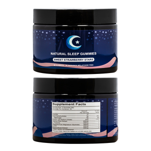 Gomas para Dormir com Raiz de Valeriana <span class=keywords><strong>500mg</strong></span>, Flor da Paixão, Citrato de Magnésio, L-Teanina, Não OGM, Mastigáveis Noturnos - Product Image 4