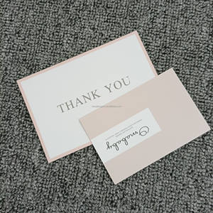 Cartoline di auguri con Logo personalizzato con marchio di ringraziamento per acquisti - Product Image 6