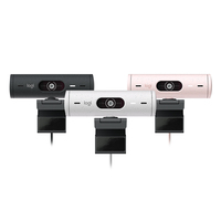 Webcam Brio 500 1080p HDR Full HD dengan Koreksi Cahaya dan Auto-framing