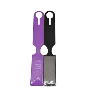 <span class=keywords><strong>Étiquettes</strong></span> de bagage de voyage en plastique PVC écologique personnalisées <span class=keywords><strong>étiquettes</strong></span> de nom de sac étanche pour accessoires de voyage - Product Image 1