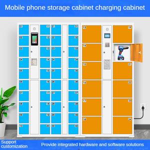 Swipe carte mot de passe bagages électroniques casier à colis en acier sac stockage <span class=keywords><strong>téléphone</strong></span> portable casier stockage extérieur courrier casier - Product Image 3