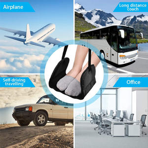 <span class=keywords><strong>Hamaca</strong></span> portátil ajustable con reposapiés para viajes en avión, vuelo largo, autobús, tren, oficina, accesorios <span class=keywords><strong>de</strong></span> viaje para reposapiés, eslinga para pies - Product Image 4