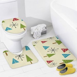 Cortina de Ducha de Poliéster con Estampado de Estrellas, Cortina de Baño con Impresión Digital Personalizada, Impermeable, Venta al Por Mayor - Product Image 4