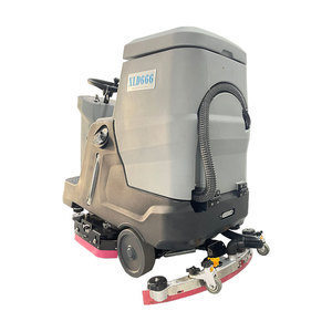 Xinlide XLD666 Ride On Floor Scrubber 85L Clean Water Tank Electric Industrial <b>Cleaner</b> For Factory Warehouse Mall - Product Image 1