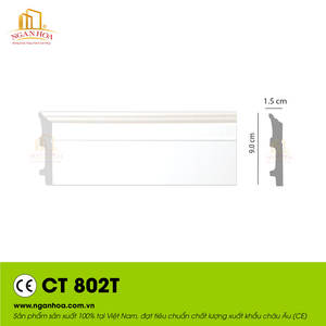 Nouvelle vente de moulures de plafond en PS imitation bois |   Profils de décoration murale intérieure en polystyrène, usine au Vietnam - Product Image 6