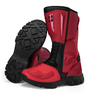 Nuevas <span class=keywords><strong>Botas</strong></span> de Motociclismo para Hombre, Antideslizantes y Anti-Caídas, para Motocross y Carreras en Pista - Product Image 4