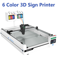 Imprimante 3D de lettres Mingda AD-F6 Pro FDM grande taille 6 couleurs pour extérieur, imprimante de logos 3D, imprimante de lettres 3D