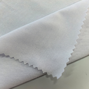 Tissu <span class=keywords><strong>tubulaire</strong></span> en <span class=keywords><strong>jersey</strong></span> simple tricoté, confortable, 190 GSM, 85 % polyester, 15 % <span class=keywords><strong>coton</strong></span>, pour t-shirts d'été et pyjamas – Vente en gros - Product Image 2