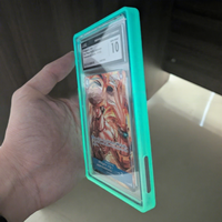 Étui de protection fluorescent en silicone luminescent pour cartes TCG, idéal pour collectionneurs adultes, vente en gros