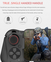 Manette de jeu sans fil Mocute 058, contrôleur de jeu Mobile pour jeu de combat PUBG