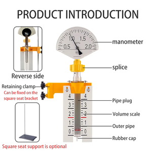 Kits scientifiques, équipement d'expérimentation de laboratoire de physique scolaire, démonstrateur de la loi des gaz, plastique pour l'enseignement des élèves - Product Image 4