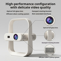 Projecteur domestique portable mini HY370 en stock du fabricant, 3D, avec CRT intégré, autofocus, 720P, intelligent, double bande 5G