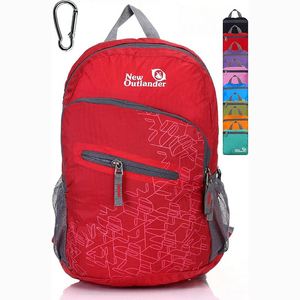 Muestra gratuita de mochila plegable para senderismo y camping al aire libre para hombres y mujeres hecha con botellas de plástico recicladas personalizadas - Product Image 1