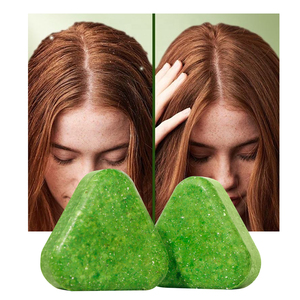 Shampooing Solide à Base de Plantes Naturelles, Savon Solide pour <span class=keywords><strong>Cheveux</strong></span>, Contrôle du Sébum, Lissage, Nettoyage Doux, Biologique, Vegan, Marque Privée OEM - Product Image 1
