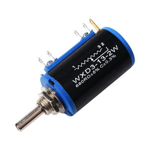 BONENS WXD3-13-2W yüksek hassasiyetli çok turlu potansiyometre 100R/200R/220R/330/470/680/1K/2.2K/3.3K/4.7K/10K/22K/47K/100K ohm - Product Image 3