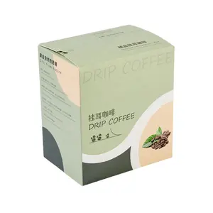 Customizzato 12 Count K-Cup Coffee Box produttore stampa Capsule caffè K tazze scatola di carta scatola di carta scatola di caffè