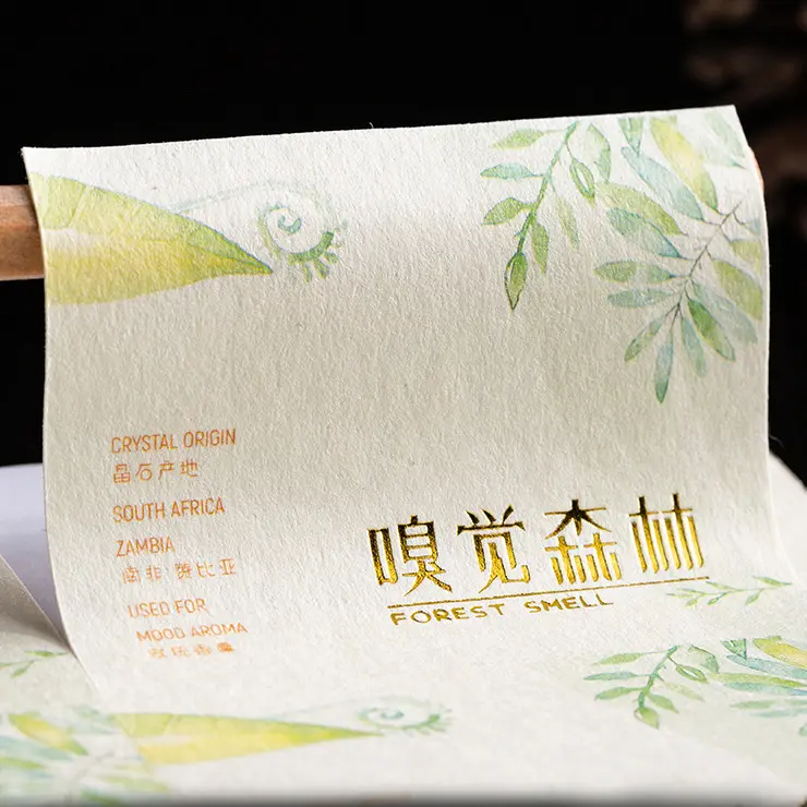 Package Labels Embossed Sticker Customized Gold Foil Luxury Custom Printing Label