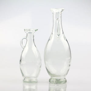 Bouteille de distributeur d'huile d'olive en verre de forme spéciale pour oiseaux, 250 ml, 500 ml, avec petite poignée, pour la cuisine - Product Image 1