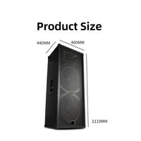 Haut-parleur professionnel L125 à large bande passante, 15 pouces, 1000W, idéal pour concerts, salles de karaoké et systèmes audio.
