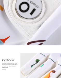 Guantes de Golf sin dedos transpirables de verano para mujer Tela de red antideslizante para deportes al aire libre - Product Image 4