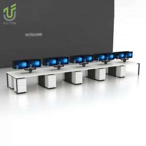 IULTRA yeni ofis iş istasyonu 1 2 3 4 6 8 kişi koltuklu ofis masası masa ofis - Product Image 5