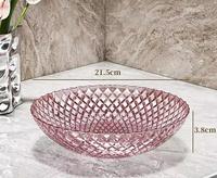 Woonkamer PET Fruitplateau - Licht Luxe Transparant Design voor Fruit, Snoep en Gedroogd Fruit