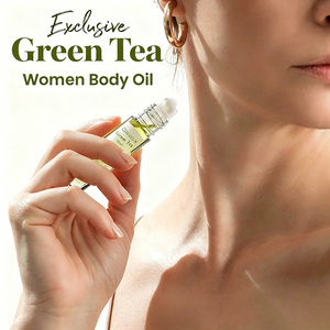 Aceite de <span class=keywords><strong>Perfume</strong></span> Concentrado de Té Verde Natural de Larga Duración con Aplicador Roll-on Fácil de Usar para Hombres y Mujeres - 10ML Hecho en China - Product Image 5