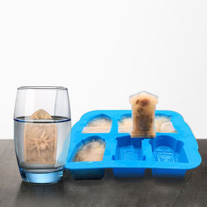 แม่พิมพ์ซิลิโคนรูปหลุมศพฮาโลวีน 6 ช่อง ขนาดใหญ่ พร้อมฝาปิด สำหรับทำช็อกโกแลต เกรดสำหรับอาหาร - Product Image 3