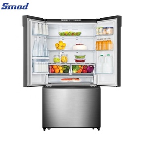Réfrigérateur à portes françaises avec dégivrage automatique, distributeur d'eau et machine à glaçons, modèle le plus récent - Product Image 6