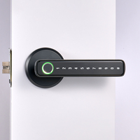 Cerradura de Puerta TTlock con Huella Dactilar y Contraseña, Cerradura Digital Electrónica de Alta Seguridad para Hogar y Hotel 4558 5072