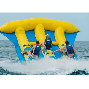 Selancar dewasa tiup terbang ikan <span class=keywords><strong>Banana</strong></span> perahu permainan air untuk perahu laut - Product Image 1