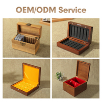 Boîte cadeau et soins de santé en bois de noyer personnalisée emballage en bois de bois et MDF pour le stockage pour cosmétiques artisanat nourriture chocolat