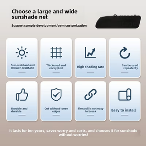 Nông Nghiệp Bóng Râm Net Trong 35% 50% Màu Đen Và Trắng Màu Sắc HDPE Hình Chữ Nhật Bóng Vải - Product Image 4