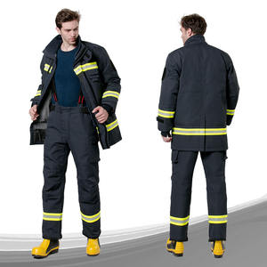 بدلة مقاتل إطفاء قياسية صينية XF 10 بدلة إطفاء Nomex بخصم على التخليص للبيع بدلة إطفاء - Product Image 1