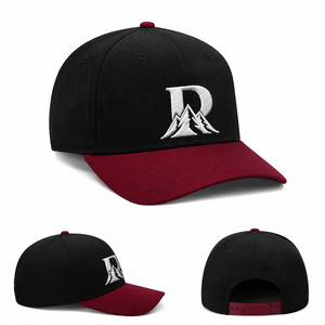 Gorras de Béisbol Personalizadas al por Mayor, Gorras Unisex de 5 Paneles de Algodón, Gorras Snapback de Dos Tonos con Logotipo Bordado Personalizado, Gorras Trucker - Product Image 1
