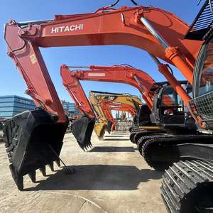 Excavatrice Hitachi ZX350LC d'occasion de 35 tonnes, moteur Tier 3, engrenages et pompe, sans DEF, idéale pour les travaux de terrassement lourds et le chargement en carrière - Product Image 2