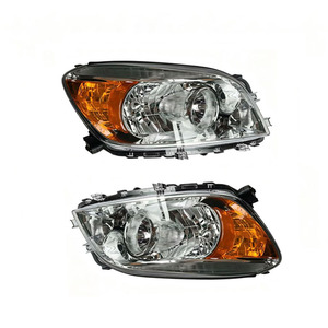 ไฟหน้าฮาโลเจนสำหรับ Toyota RAV4 ปี 2006-2008 ซ้ายและขวา 55W 5500K พลาสติก ใหม่ - Product Image 1