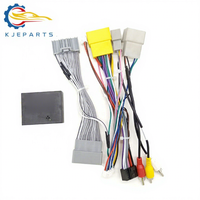 Kabel Harness Kelistrikan Lengkap Adaptor 20pin 32pin untuk Car Android Player dengan Canbus untuk Outlander 14 dan Pajero 18