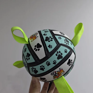 <span class=keywords><strong>Jouet</strong></span> de <span class=keywords><strong>chien</strong></span> moderne et écologique 2026 : ballon de football durable pour la dentition et l'entraînement en extérieur - Product Image 3