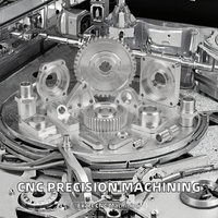 Services d'usinage CNC, prototypage rapide industriel, acier inoxydable anodisé, aluminium poli, perçage, brochage, usinage