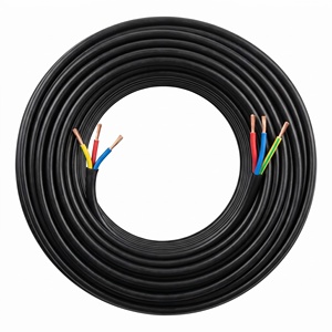 Câble industriel standard étranger RVV, gaine PVC, fil flexible, 2 ou 3 conducteurs, 1,5 2,5 <span class=keywords><strong>4</strong></span> 6, cuivre-plaqué aluminium ZR, 220V, étanche - Product Image 3