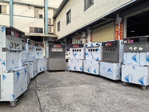 Yourtime Máy làm kem nhanh Máy làm kem mềm Ý tự động tràn cao - Product Image 6