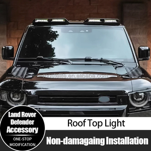Luz de bienvenida LED de alta calidad, luces de techo de coche, luz superior para <span class=keywords><strong>Land</strong></span> Rover Defender 90 110 130 - Product Image 2