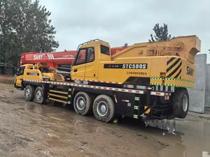 משאית עגור 50 טון מנוף 50 טון מנוף 50 טון למכירה stcc500 50 טון עגורני משאית משומשים - Product Image 6