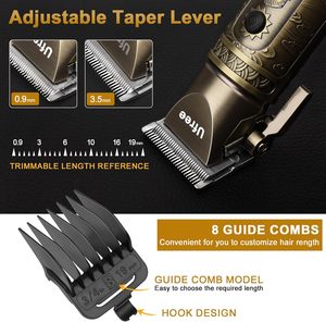 Tagliacapelli UFREE per Uomo <span class=keywords><strong>Professionale</strong></span> con Rifinitore per Barba Set di Clipper e Trimmer <span class=keywords><strong>Rasoio</strong></span> <span class=keywords><strong>Elettrico</strong></span> per Uomo - Product Image 5